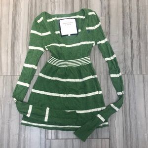 Striped Abercrombie and Fitch sweater